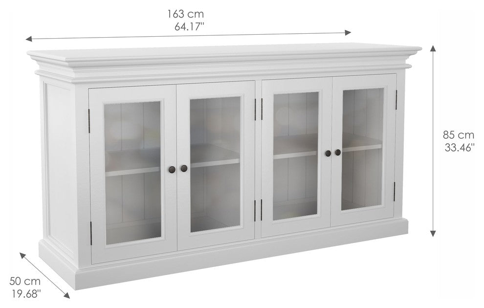 Halifax Display Buffet with 4 glass doors