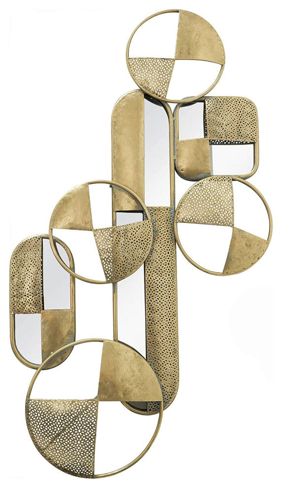 Geometric Connected Discs Wall  Art Sculpture