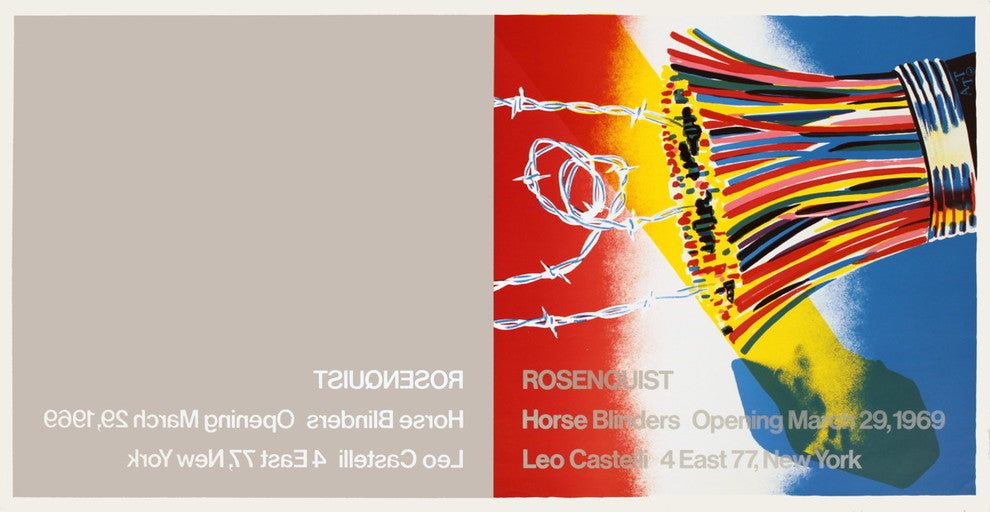 James Rosenquist, Horse Blinders, 1969