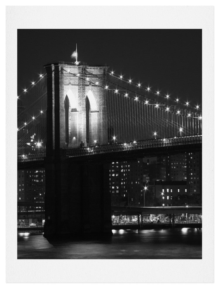 Deny Designs Leonidas Oxby Brooklyn Bridge 125 Art Print