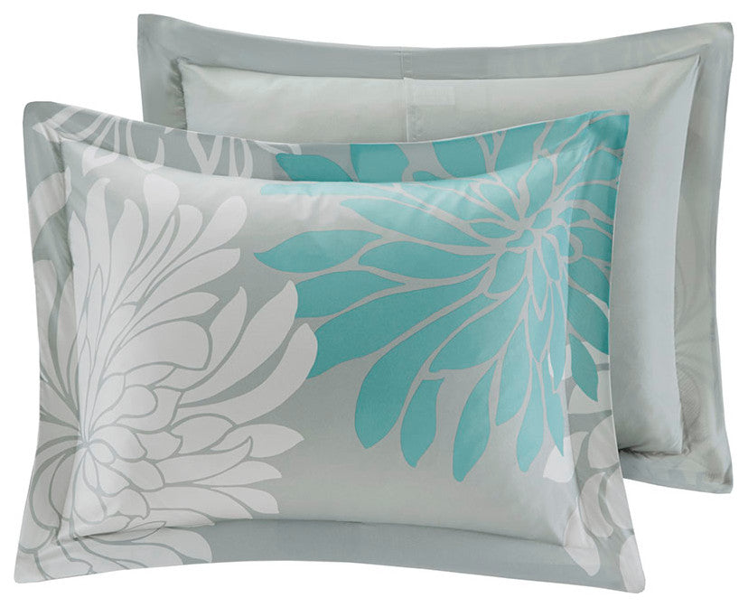 Madison Park Essentials Maible 9 Piece Comforter Set With Cotton Bed Sheets