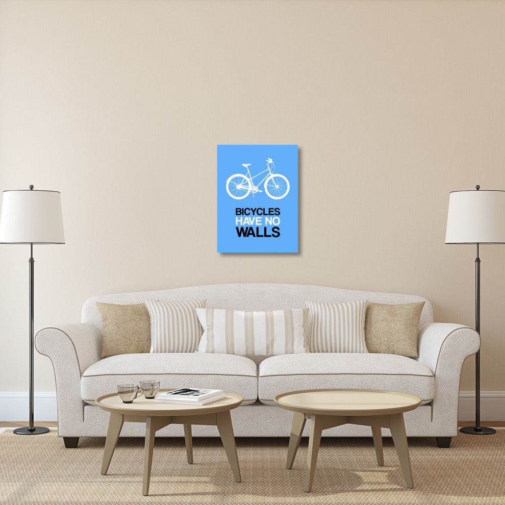 "Bicycles Have No Walls Poster 2" Fine Art Print