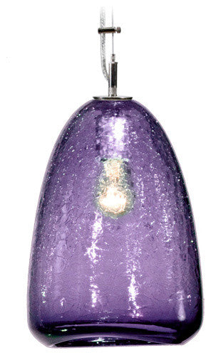 Summit Pendant, The Boa Lantern Collection, Blue Lilac