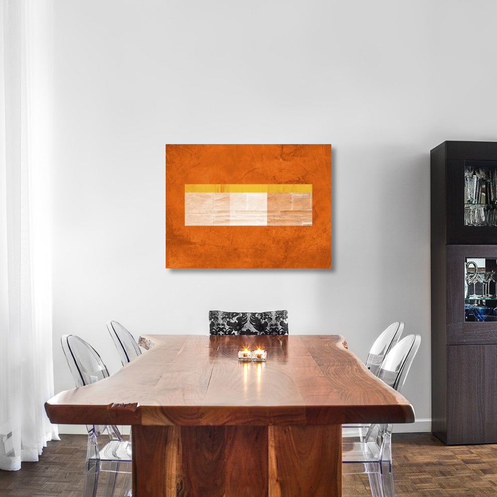 "Orange Paper 3" Fine Art Print