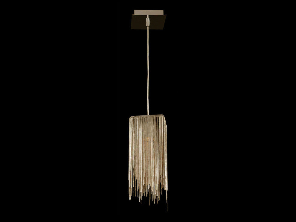 Avenue Lighting Fountain Blvd. 1-Light Pendant, Gold