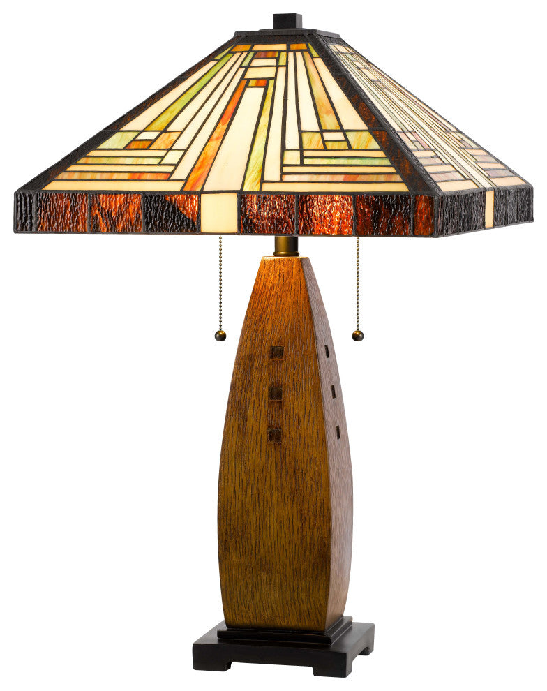 Resin Tiffany Table Lamp