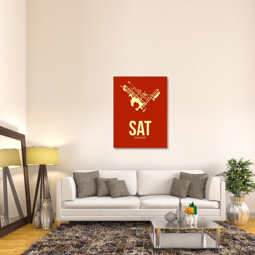 "SAT San Antonio Airport 1" Fine Art Print