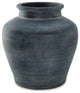 Meadie Distressed Blue Vase