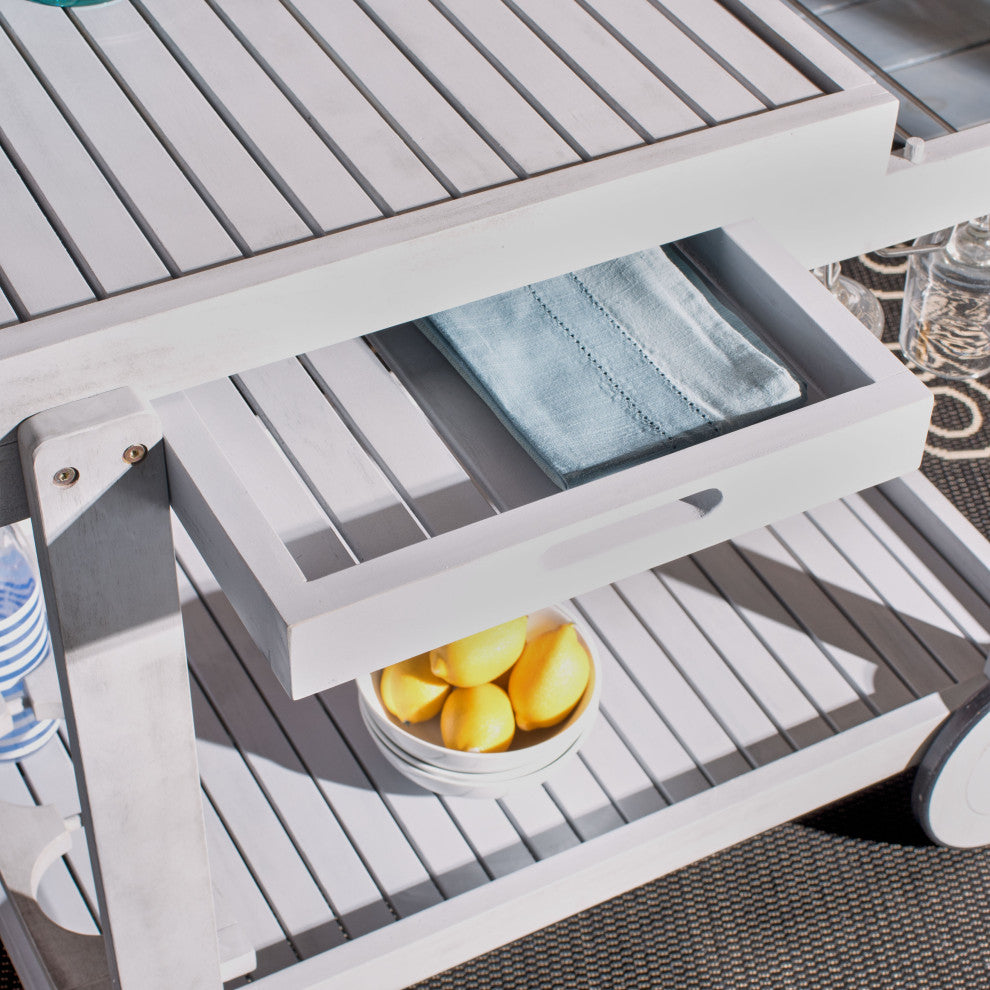 Safavieh Orland Tea Trolley Gray