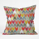 Deny Designs Sharon Turner Beach House Ikat Chevron Outdoor Throw Pillow