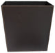 Brown With Tan Stiching Recycling Wastebasket