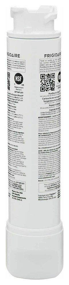 1 Frigidaire EPTWFU01 Pure Source Ultra II Refrigerator Water Filter Replacement