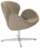 Modern Contemporary Living Room Lounge Chair Oatmeal