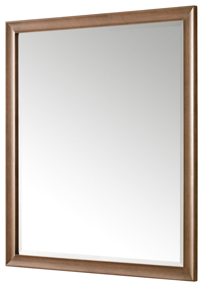 Glenbrooke 36" Mirror, White Wash Walnut