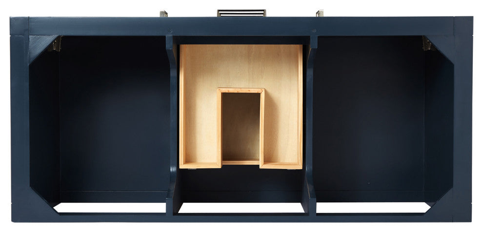 Ariel Bayhill 48" Single Oval Sink Bathroom Vanity, Carrara Quartz