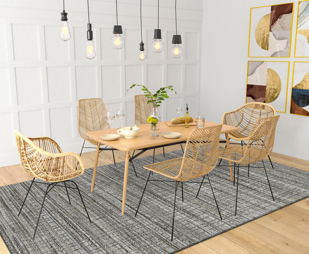 Paradise Area Rug, Beige, 5' x 8', Geometric