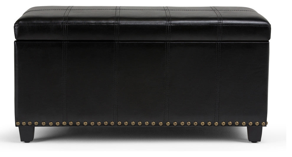 Amelia Storage Ottoman Bench