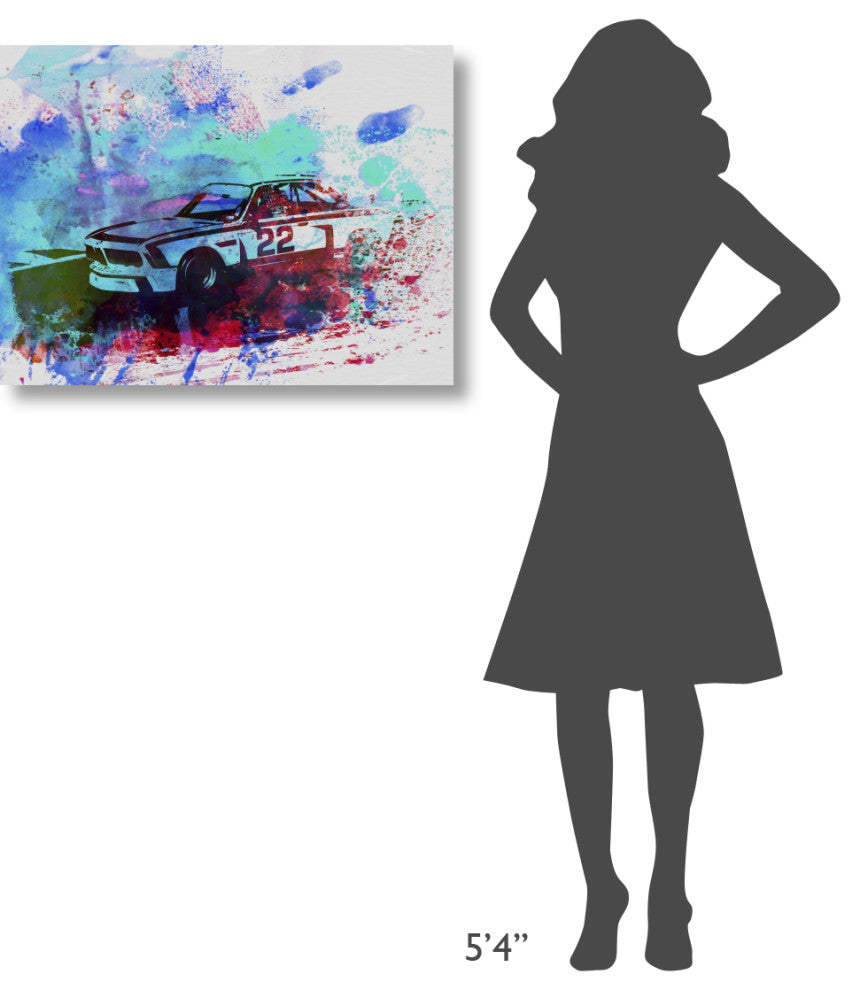 "BMW 3.0 CSL" Fine Art Print