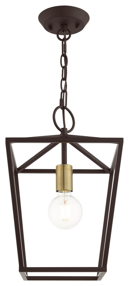 Devone 1 Light Bronze Lantern