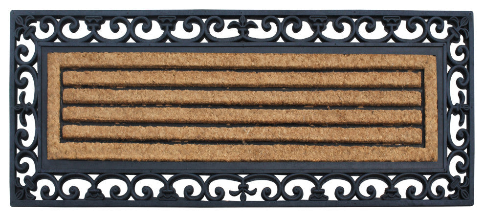 A1HC First Impression Clarence 18"x48" Coir Doormat