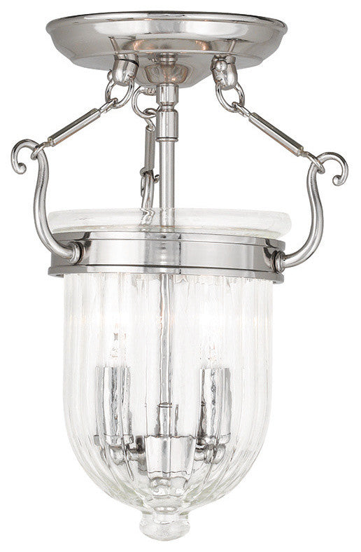 Coventry Ceiling Mount, Polished Nickel