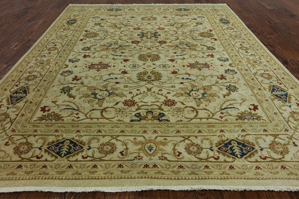 Hand Knotted Oriental Chobi Peshawar Area Rug 8'x10', W2505