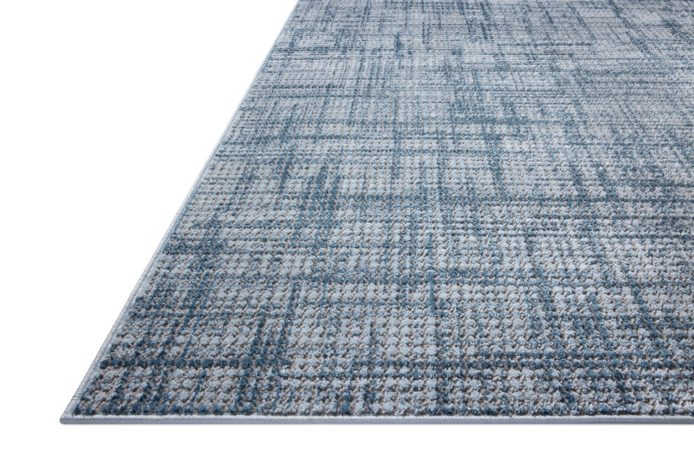 Loloi Townes Grey / Denim 6'-7" x 9'-2" Area Rug