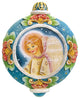Hand Painted Scenic Ornament Angel Ornament