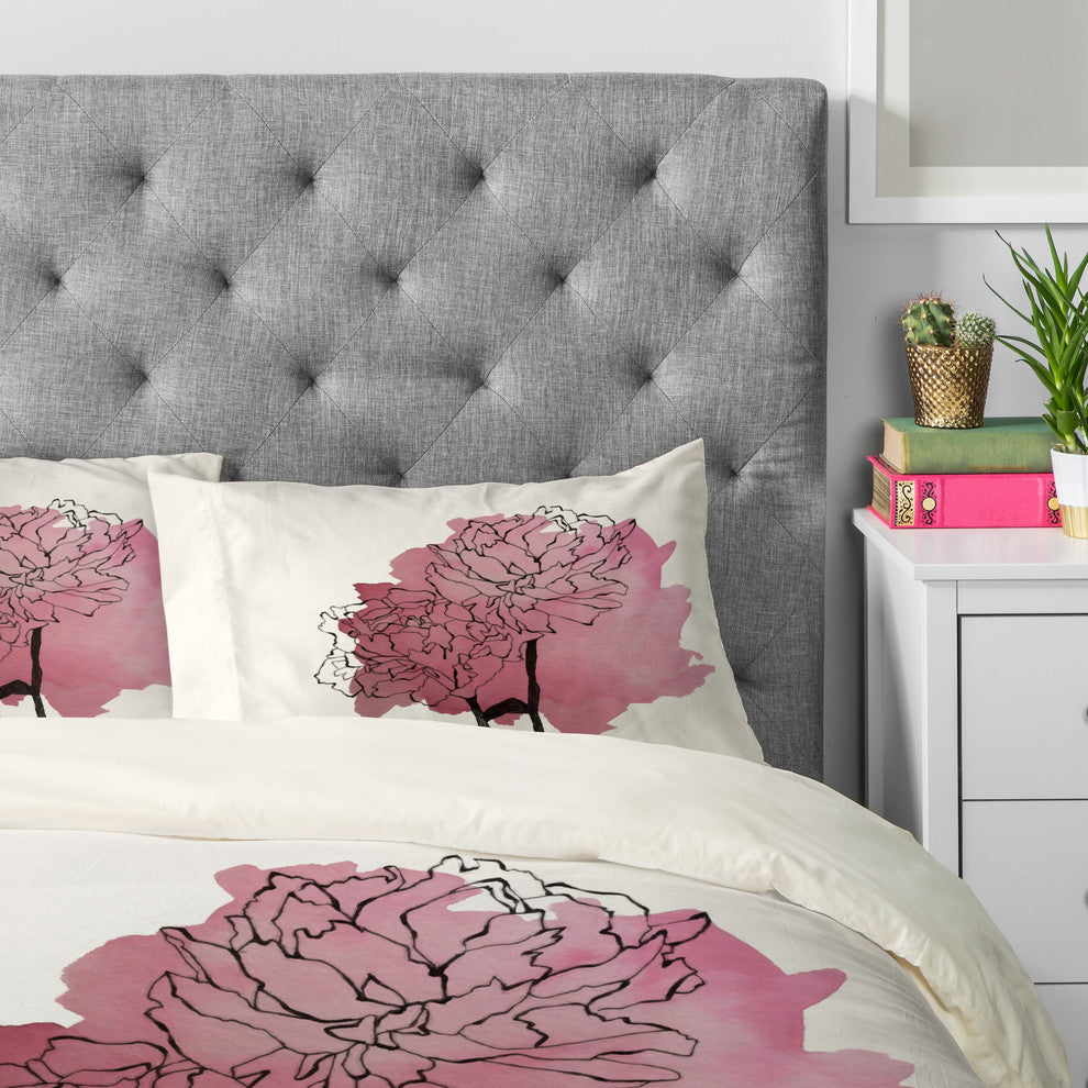 Deny Designs Morgan Kendall Peonies Pillowcase