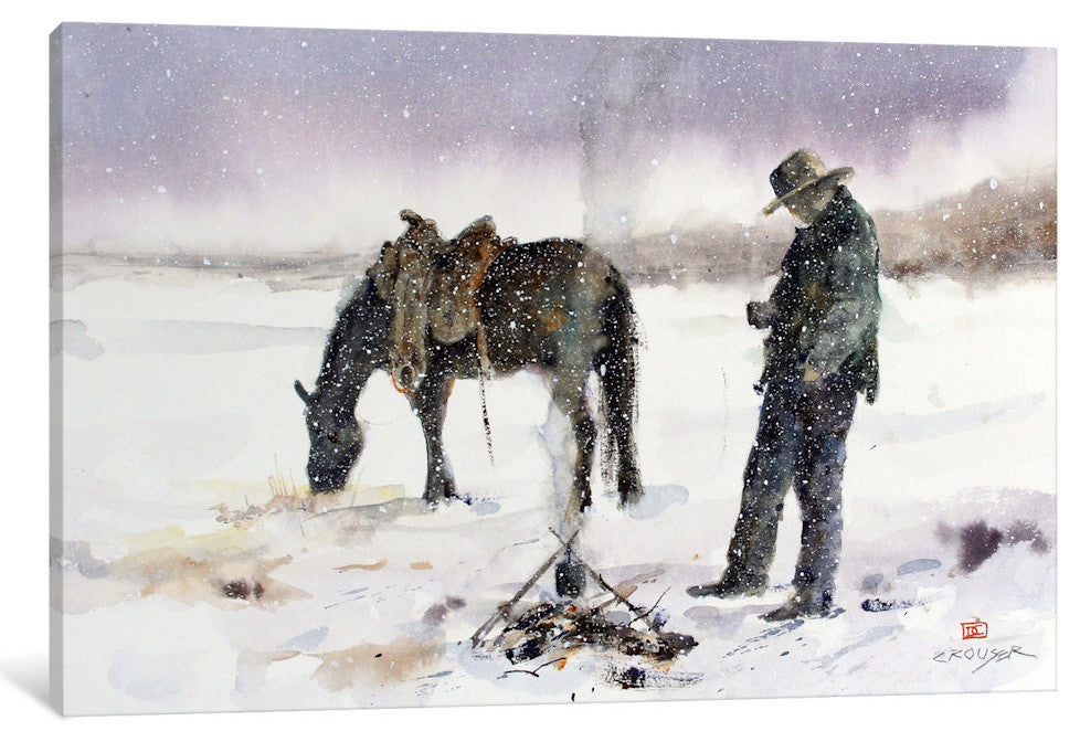 "Halt" by Dean Crouser, 18x12x1.5