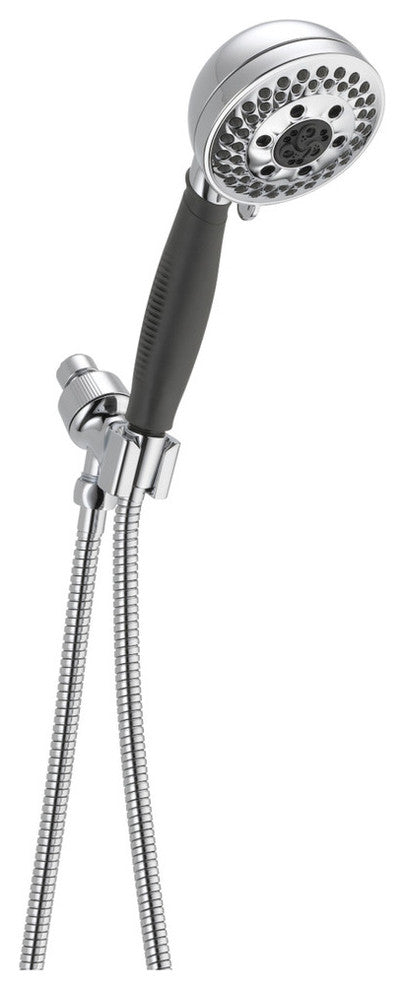 Delta H2Okinetic 5-Setting Shower Mount Hand Shower, Chrome, 54445-PK