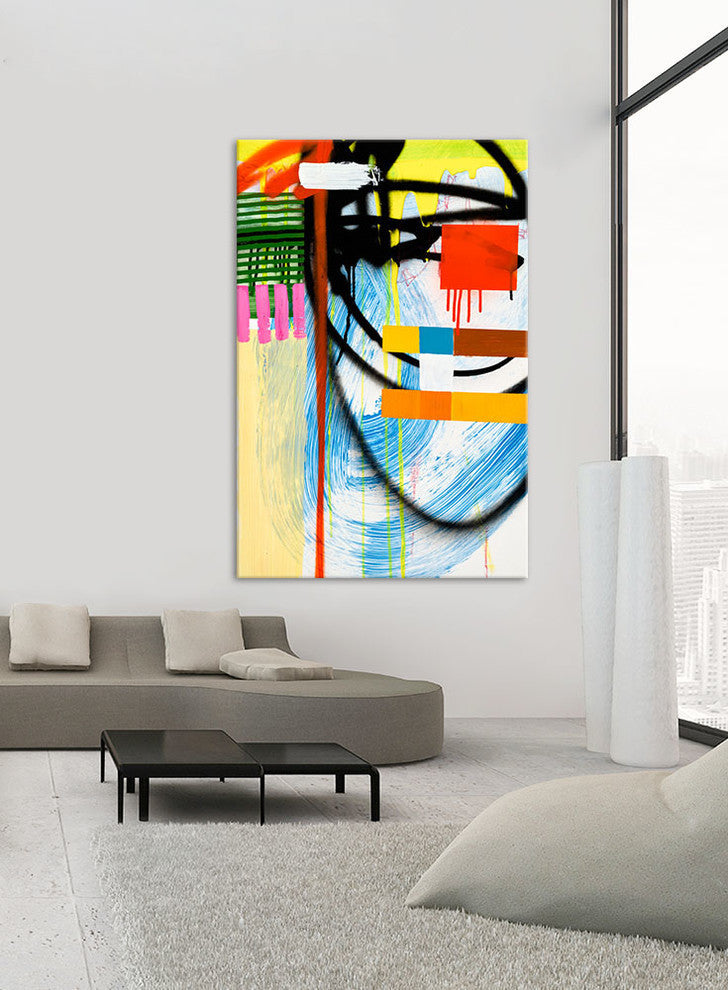 "Lenticular B" Fine Art Canvas Print, 48"x72"