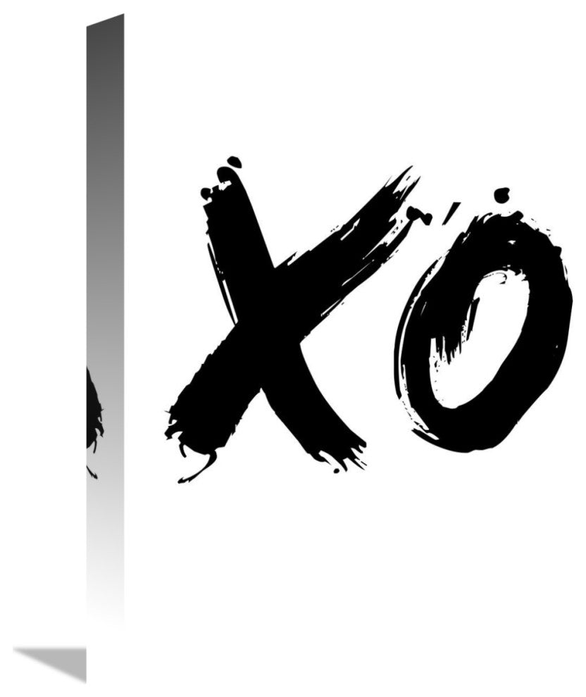"XO Poster White" Fine Art Print