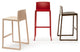 Hanna Bar Stool, 29" Seat Height, Red