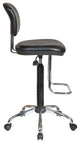 Chrome Economical Chair With Teardrop Footrest