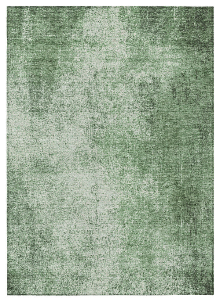 Machine Washable Indoor/Outdoor Chantille ACN1903 Green 2'6" x 3'10" Rug
