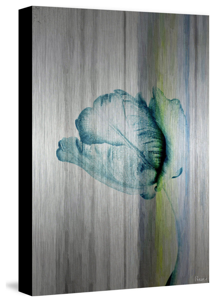 "Water Flower" UV Ink Print on Brushed  Aluminum, 30"x45"
