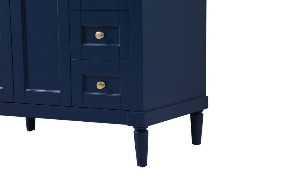Home Living 21" Transitional Blue-Light Bathroom Vanity