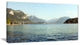 Annecy Lake France Panorama, Landscape Canvas Art Print, 32"x16"