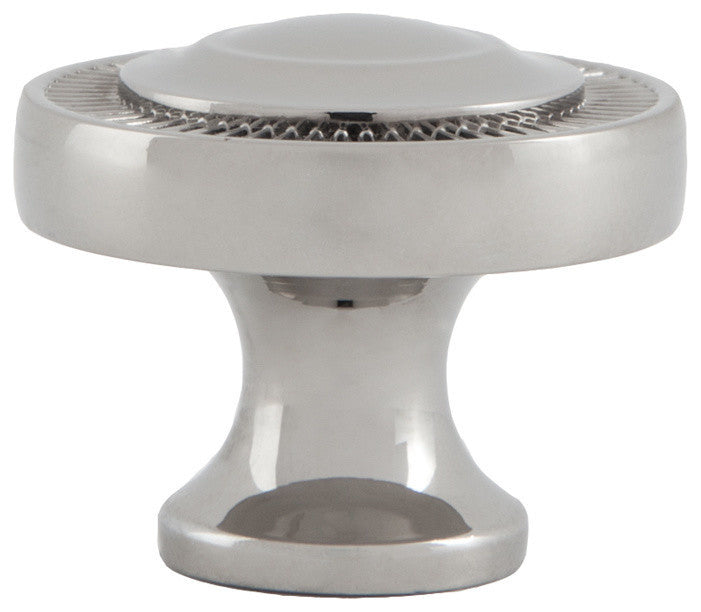 Sumner Street Home Hardware Minted Knob, Small, Polished Nickel