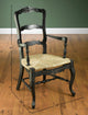Dianne French Arm Chair, Black