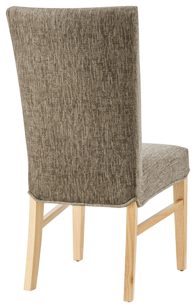 Milton Fabric Dining Side Chair, Pasadena Taupe