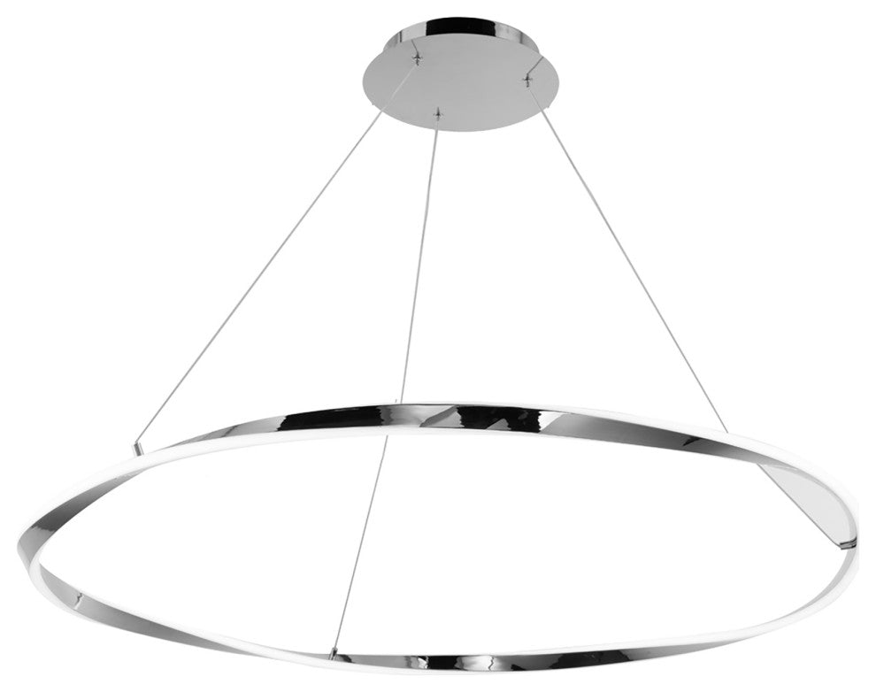 Eternal 41" LED Pendant 3000K, Chrome