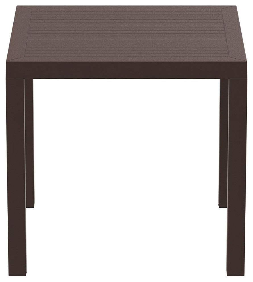 Compamia Ares Square Dining Table, Brown