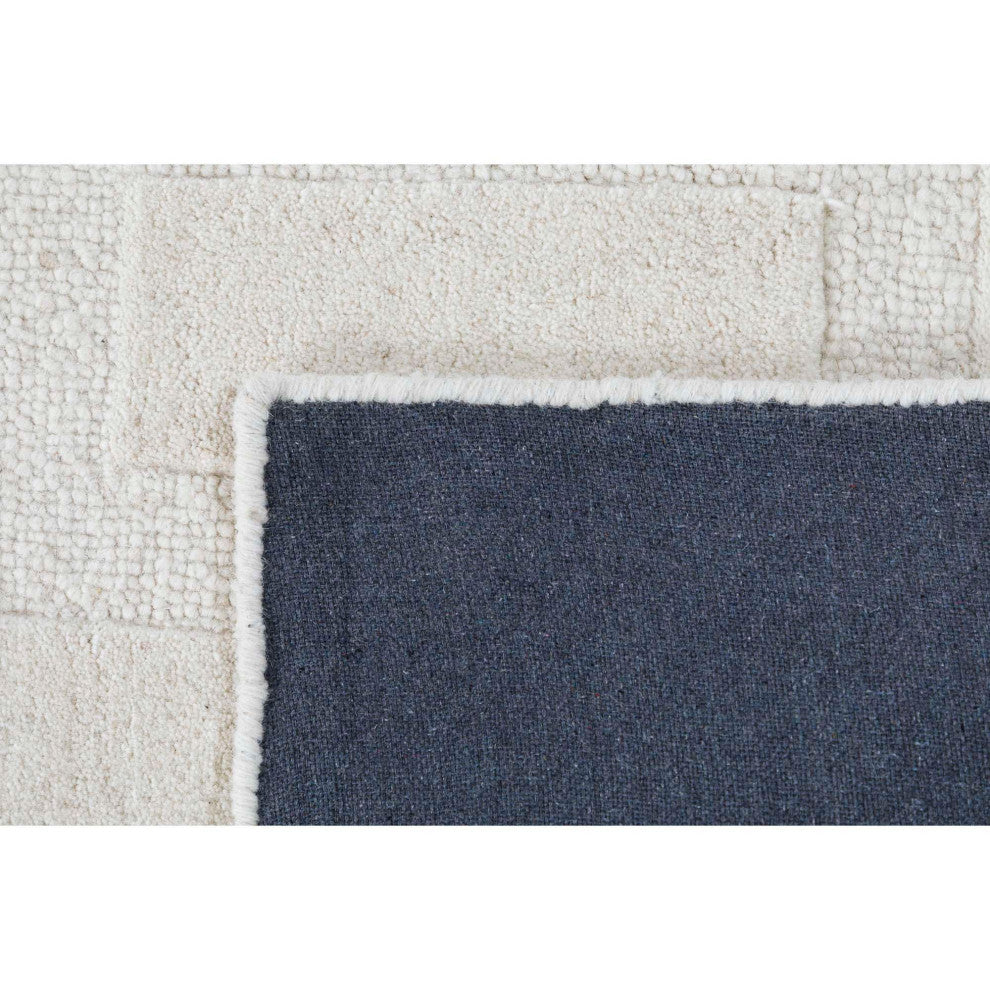 Mid-Century Amara Area Rug, Ivory, 2'6"x8'
