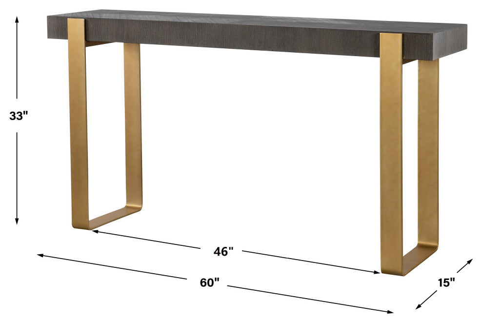 Uttermost Kea Contemporary Console Table