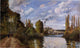 Camille Pissarro Riverbanks in Pontoise - 18" x 27" Premium Canvas Print