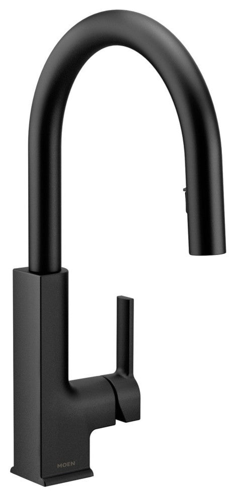 Moen STo S72308BL, Matte Black, 5"x9"x17"