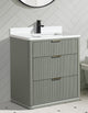 Ari Kitchen and Bath Aria 30" Freestanding Bathroom Vanity Sage