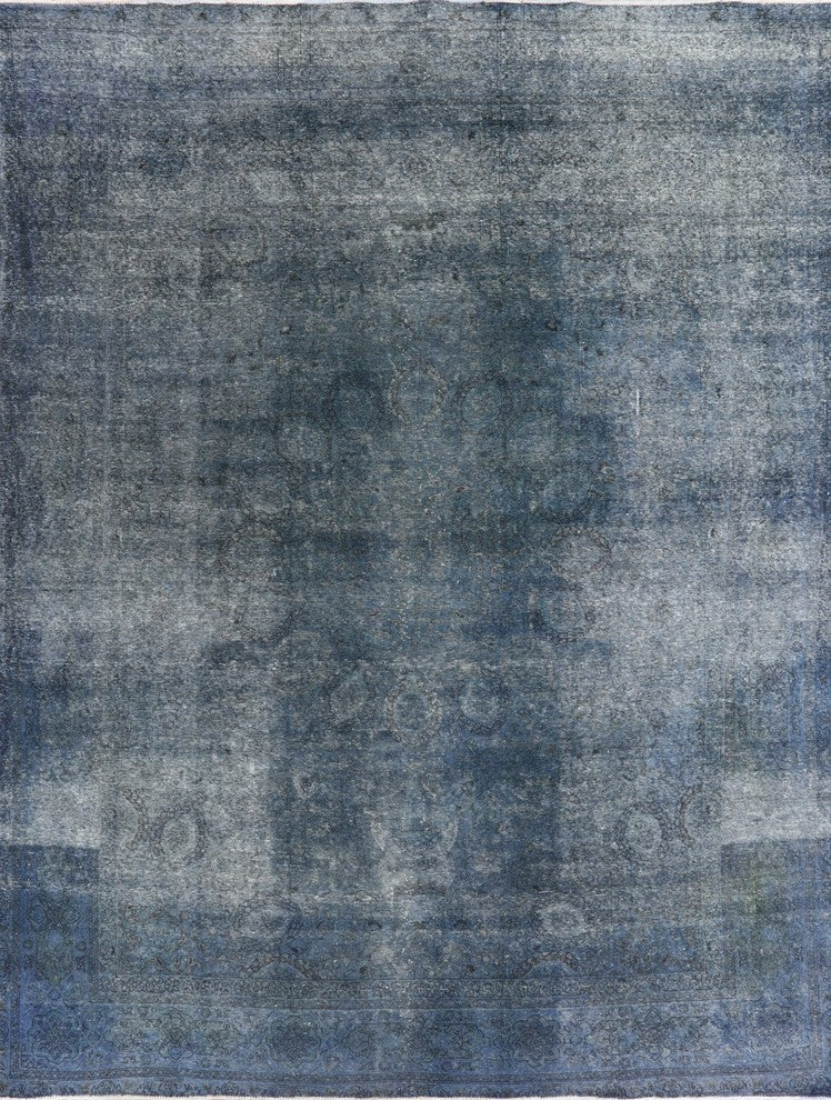 Oriental Hand Knotted Overdyed Area Rug 10'x13', W2074